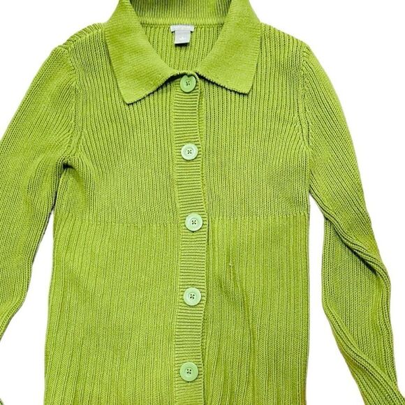 Lot of 4x ANN TAYLOR Sweaters Knit Pullover Blouse Cardigan with Pockets Size Me - Picture 3 of 5